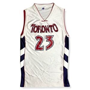 Vintage 90s Russell Athletic Toronto Raptors Basketball Jersey